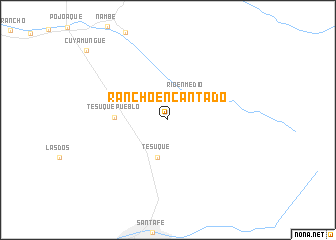 map of Rancho Encantado