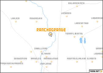 map of Rancho Grande