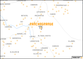 map of Rancho Grande