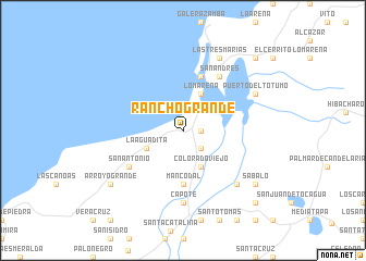 map of Rancho Grande