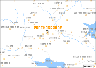 map of Rancho Grande