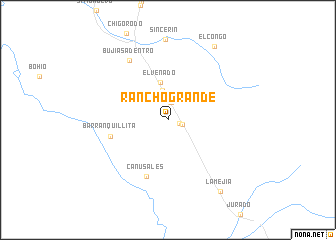 map of Rancho Grande