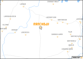 map of Rancho J. V.