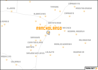 map of Rancho Largo