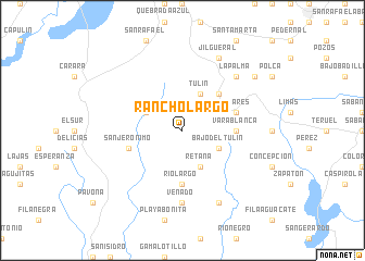 map of Rancho Largo