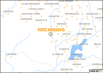 map of Rancho Nuevo