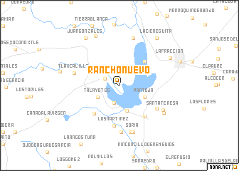 map of Rancho Nuevo