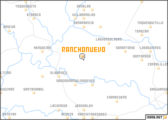 map of Rancho Nuevo