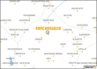 map of Rancho Nuevo