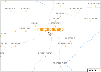 map of Rancho Nuevo