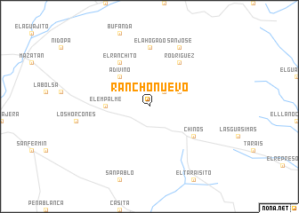 map of Rancho Nuevo