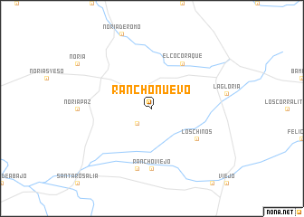 map of Rancho Nuevo