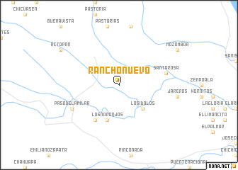 map of Rancho Nuevo