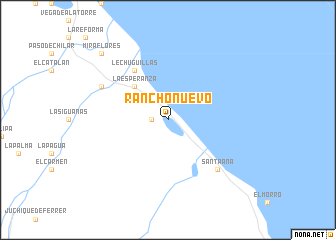 map of Rancho Nuevo