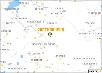 map of Rancho Nuevo