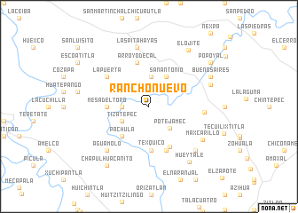 map of Rancho Nuevo