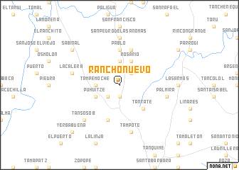 map of Rancho Nuevo