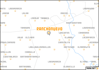 map of Rancho Nuevo