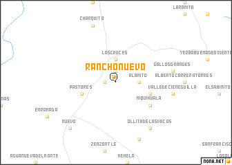 map of Rancho Nuevo