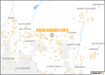 map of Rancho Santa Fe