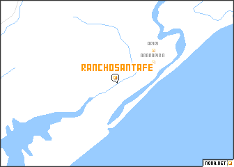 map of Rancho Santa Fé