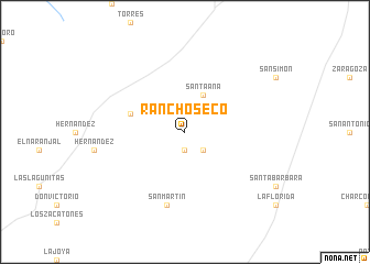 map of Rancho Seco