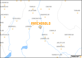 map of Rancho Solo