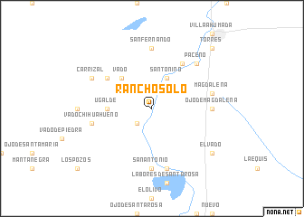 map of Rancho Sólo