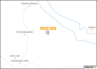 map of Ranchos