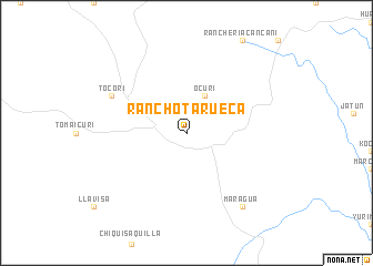 map of Rancho Tarueca