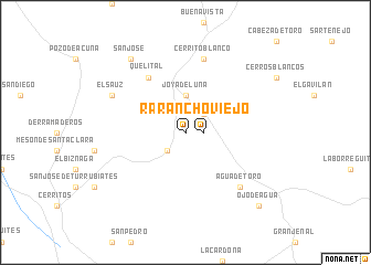 map of Rancho Viejo