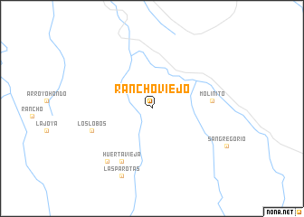 map of Rancho Viejo