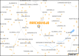 map of Rancho Viejo