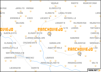 map of Rancho Viejo