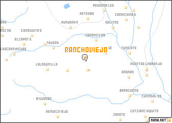 map of Rancho Viejo