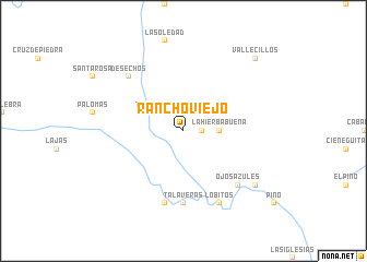 map of Rancho Viejo