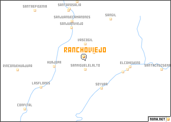 map of Rancho Viejo