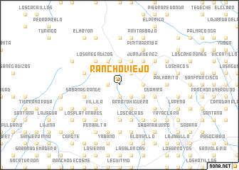 map of Rancho Viejo