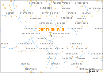 map of Rancho Viejo