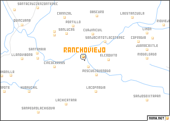 map of Rancho Viejo