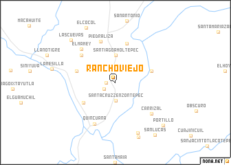 map of Rancho Viejo