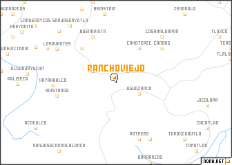 map of Rancho Viejo