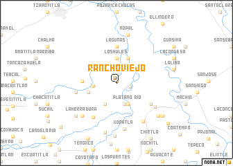 map of Rancho Viejo