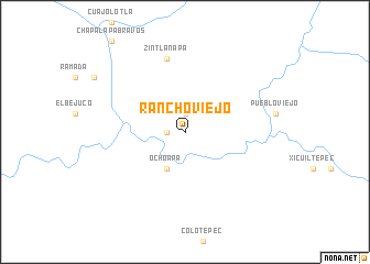 map of Rancho Viejo