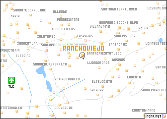 map of Rancho Viejo