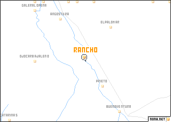 map of Rancho