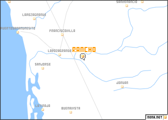 map of Rancho