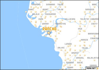 map of Rancho