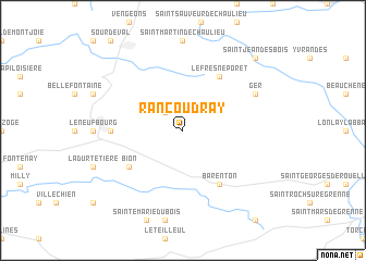 map of Rancoudray