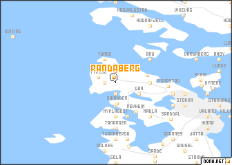 map of Randaberg